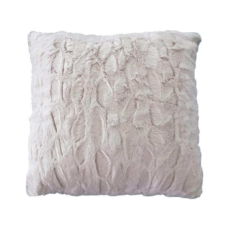 ΔΙΑΚΟΣΜΗΤΙΚΟ ΜΑΞΙΛΑΡΙ 23111 ME MICROFIBER ΛΕΥΚΟ ΧΡΩΜΑ 45x45εκ
