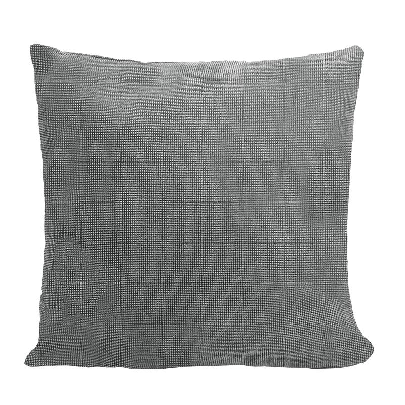 ΔΙΑΚΟΣΜΗΤΙΚΟ ΜΑΞΙΛΑΡΙ Chenel fine ΓΚΡΙ-ΜΠΛΕ ΧΡΩΜΑ 45x45x10εκ