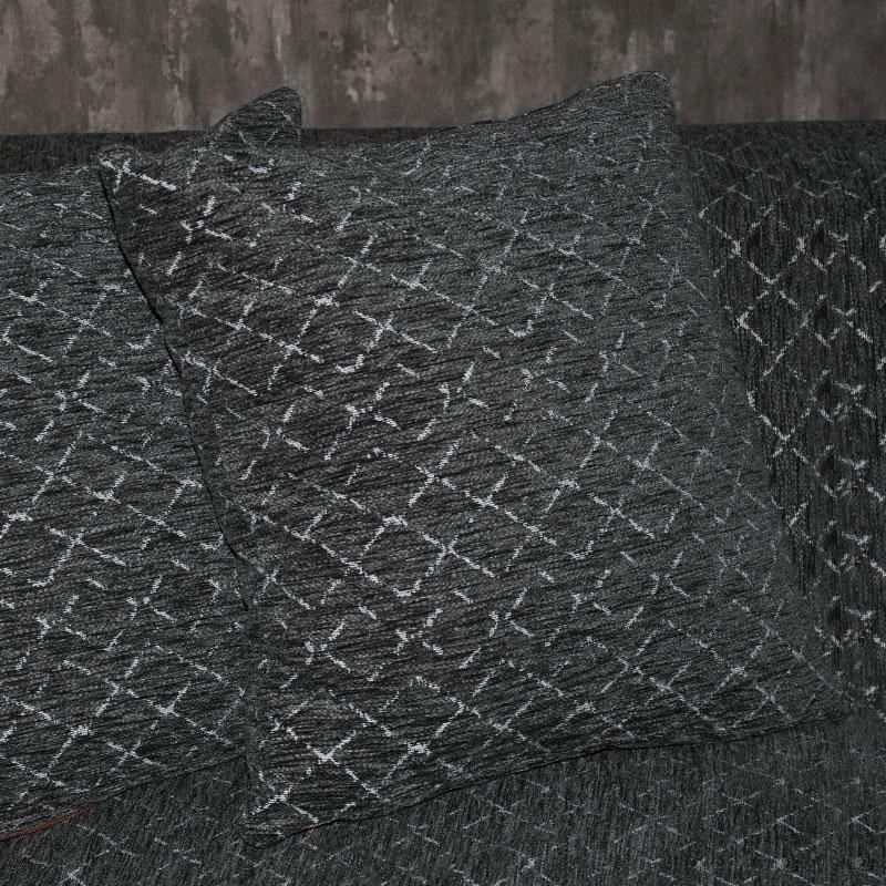 ΔΙΑΚΟΣΜΗΤΙΚΟ ΜΑΞΙΛΑΡΙ "Cross" ΣΚΟΥΡΟ ΓΚΡΙ 42x42 sls