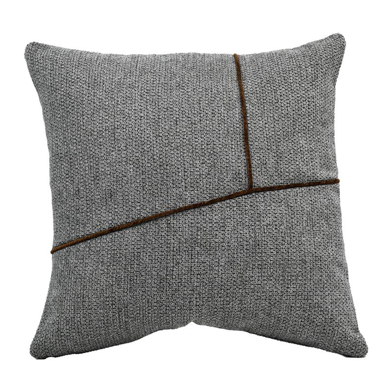 ΔΙΑΚΟΣΜΗΤΙΚΟ ΜΑΞΙΛΑΡΙ Linear ΓΚΡΙ ΧΡΩΜΑ 43x43x10εκ