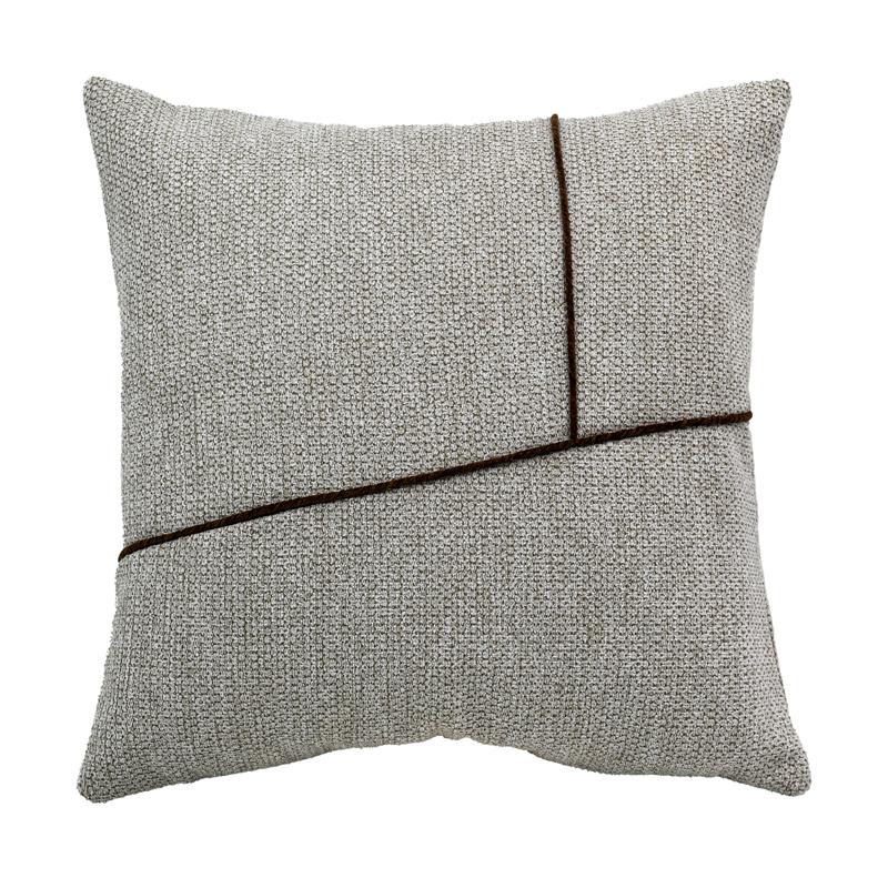 ΔΙΑΚΟΣΜΗΤΙΚΟ ΜΑΞΙΛΑΡΙ Linear ΜΠΕΖ ΧΡΩΜΑ 43x43x10εκ