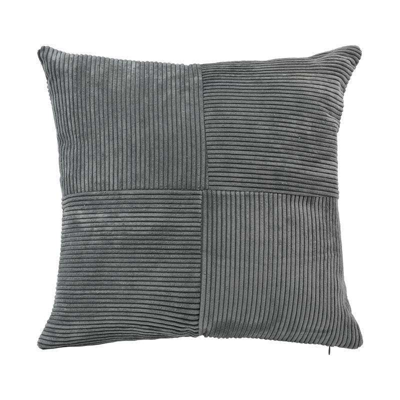 ΔΙΑΚΟΣΜΗΤΙΚΟ ΜΑΞΙΛΑΡΙ Parallel ΣΚΟΥΡΟ ΓΚΡΙ ΧΡΩΜΑ 43x43x10εκ