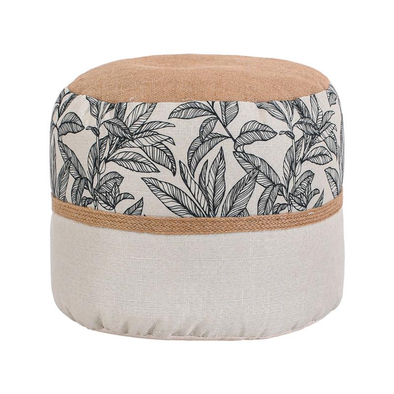 ΔΙΑΚΟΣΜΗΤΙΚΟ ΣΚΑΜΠΟ Opulent ΜΠΕΖ-ΜΑΥΡΟ ΧΡΩΜΑ 35x30εκ