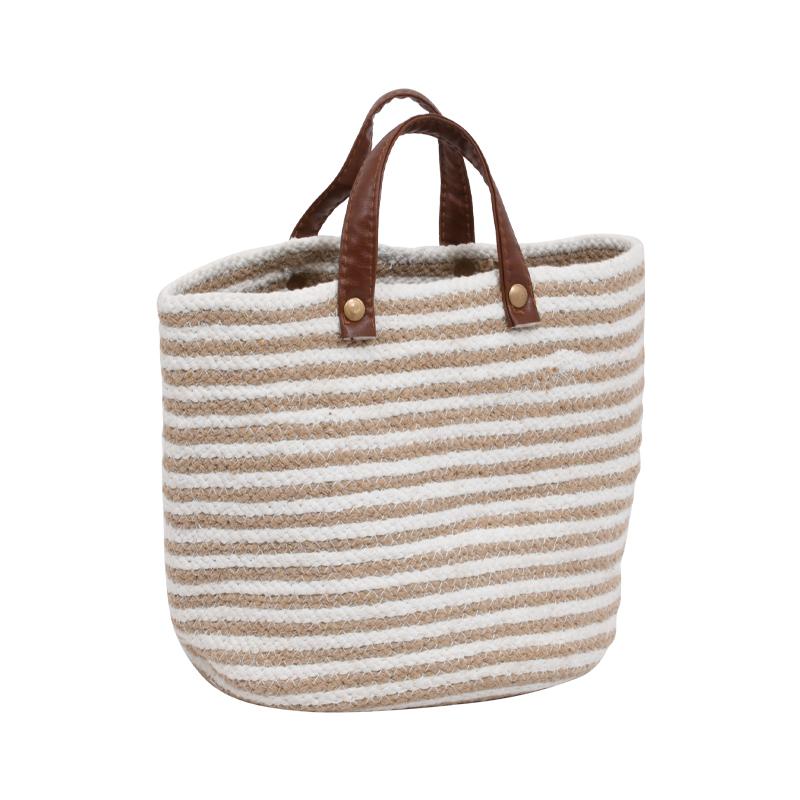 ΔΙΑΚΟΣΜΗΤΙΚΟ ΥΦΑΣΜΑΤΙΝΟ ΣΤΡΟΓΓΥΛΟ ΚΑΛΑΘΙ Dori ΜΠΕΖ ΛΕΥΚΟ ΧΡΩΜΑ 22x22