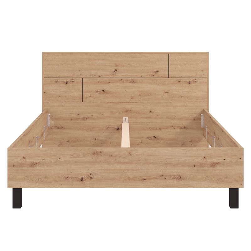 ΔΙΠΛΟ ΚΡΕΒΑΤΙ ALERIA 160 ARTISAN OAK ΧΡΩΜΑ 173x211x102εκ - Image 5