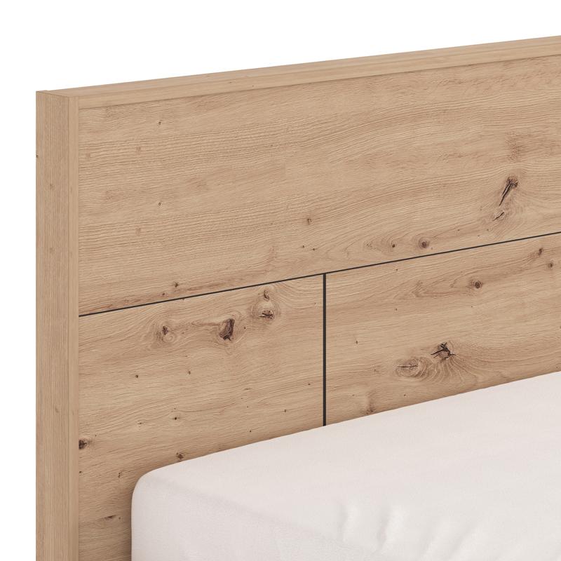 ΔΙΠΛΟ ΚΡΕΒΑΤΙ ALERIA 160 ARTISAN OAK ΧΡΩΜΑ 173x211x102εκ - Image 6