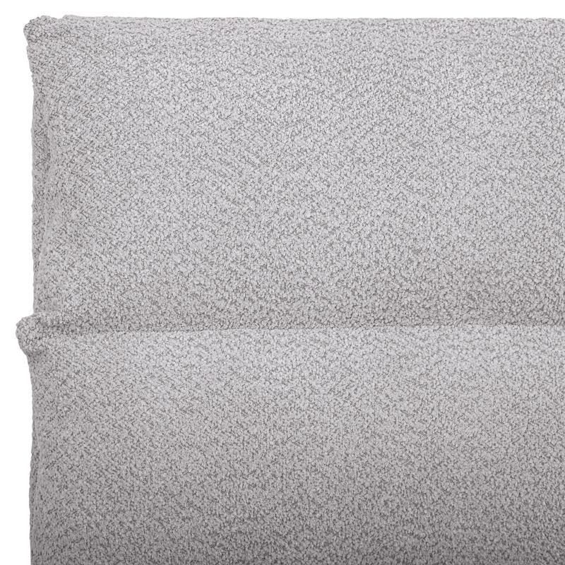 ΔΙΠΛΟ ΚΡΕΒΑΤΙ Andros ΓΚΡΙ ΧΡΩΜΑ 175x214x115εκ (160x200) - Image 6