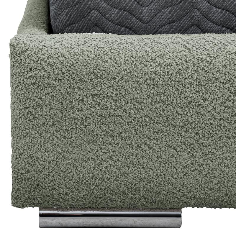 ΔΙΠΛΟ ΚΡΕΒΑΤΙ Andros ΛΑΔΙ ΧΡΩΜΑ 175x214x115εκ (160x200) - Image 4