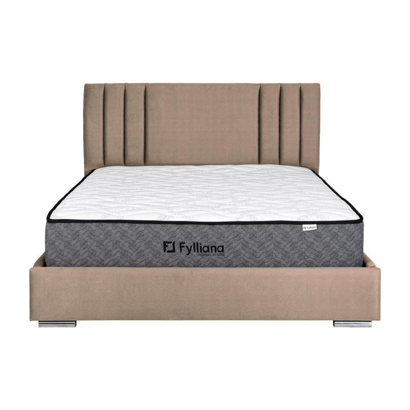ΔΙΠΛΟ ΚΡΕΒΑΤΙ Horizon SAND ΧΡΩΜΑ 175x214x115εκ (160x200) - Image 3
