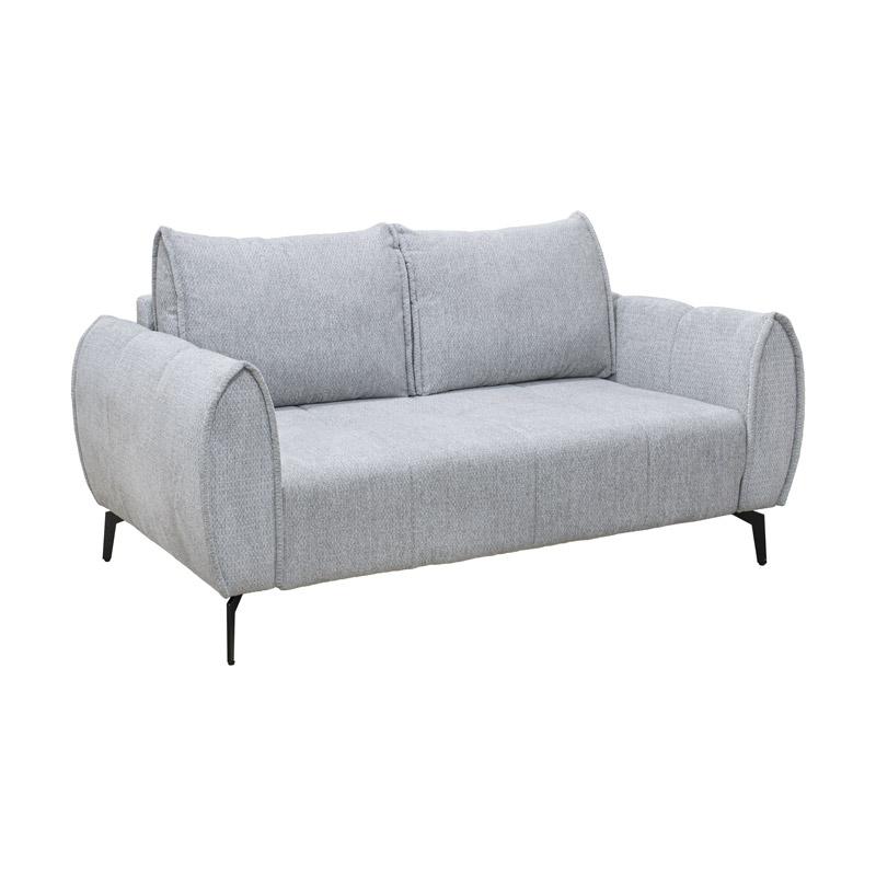 ΔΙΘΕΣΙΟΣ ΚΑΝΑΠΕΣ Velton ΓΚΡΙ ΧΡΩΜΑ 186x95x92εκ