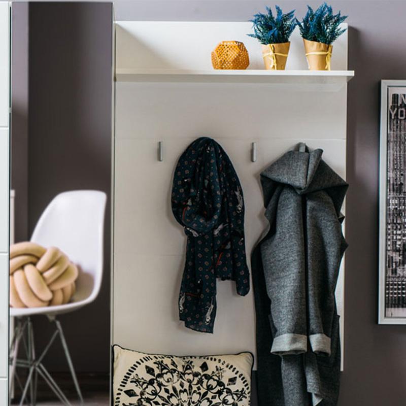 ΕΠΙΠΛΟ ΧΩΛ Beny CIV 760 ΛΕΥΚΟ-ΛΕΥΚΗ ΛΑΚΑ 76x25,5x114εκ - Image 3