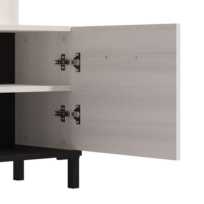 ΕΠΙΠΛΟ ΧΩΛ CAPITELLO SURFSIDE-ΜΑΥΡΟ-ΜΑΥΡΟ ΜΑΤ FOIL 90x33x191εκ fxtr - Image 5