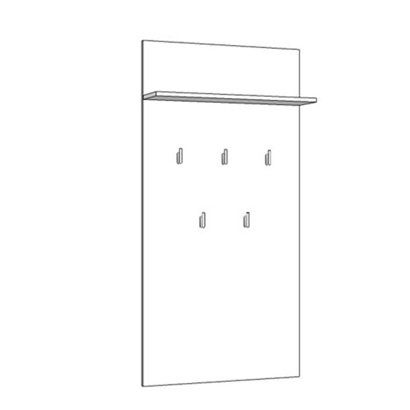 ΕΠΙΠΛΟ ΧΩΛ COMO CIV ΓΚΡΙ CONCRETE 67x20x137εκ fxtr - Image 4