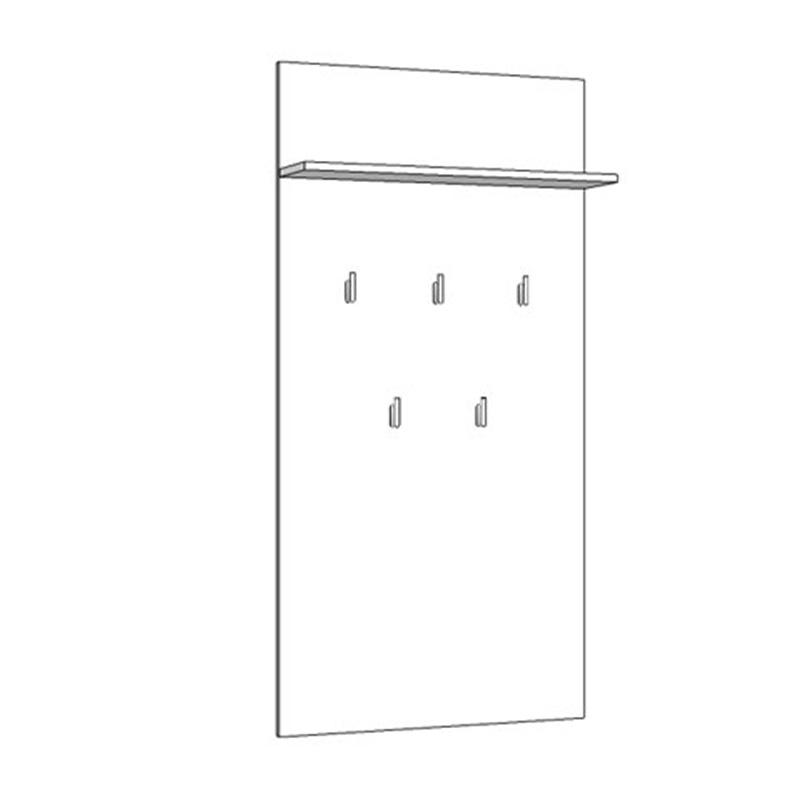 ΕΠΙΠΛΟ ΧΩΛ COMO CIV GREY OAK 67x20x137εκ fxtr - Image 4