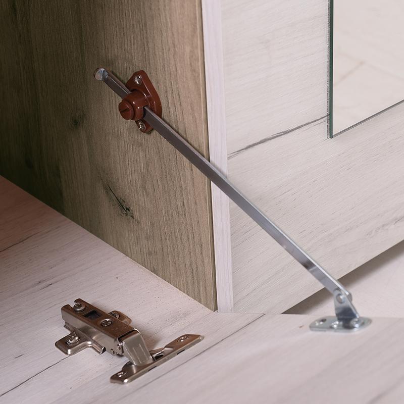 ΕΠΙΠΛΟ ΧΩΛ Kent PS GREY OAK/WHITE OAK 114x36,5x195εκ fxtr - Image 5