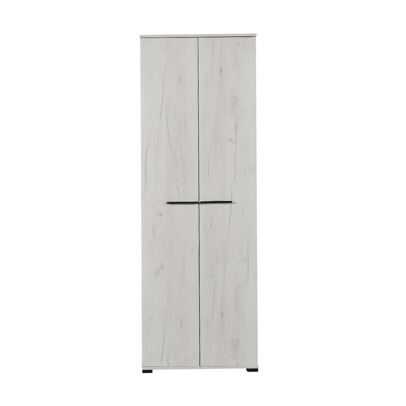 ΕΠΙΠΛΟ ΧΩΛ LORCA WHITE OAK / ΜΑΥΡΟ 67x40x195εκ fxtr - Image 3