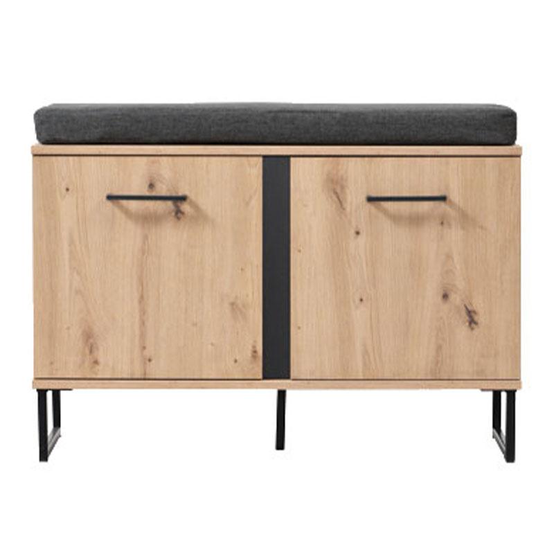 ΕΠΙΠΛΟ ΧΩΛ SARDINIA KOM ARTISAN OAK / ΜΑΥΡΟ 84,5x35x54,5εκ - Image 3