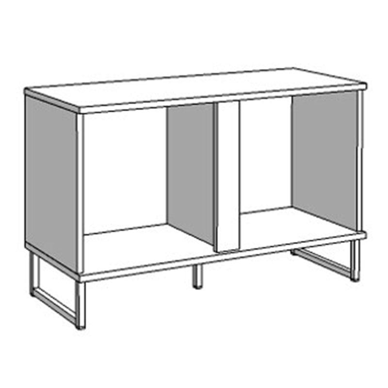 ΕΠΙΠΛΟ ΧΩΛ SARDINIA KOM ARTISAN OAK / ΜΑΥΡΟ 84,5x35x54,5εκ - Image 5