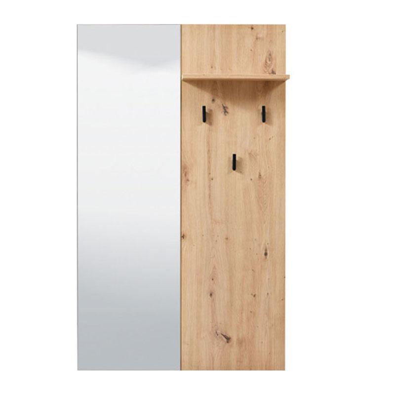 ΕΠΙΠΛΟ ΧΩΛ SARDINIA OG GIV ARTISAN OAK / ΜΑΥΡΟ 79x20x133εκ fxtr - Image 3