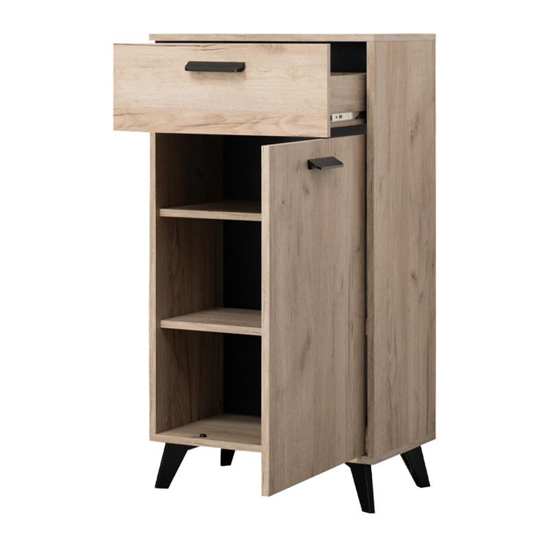 ΕΠΙΠΛΟ ΧΩΛ UMBRIA 1K1F GREY OAK 54x35x101εκ fxtr - Image 4