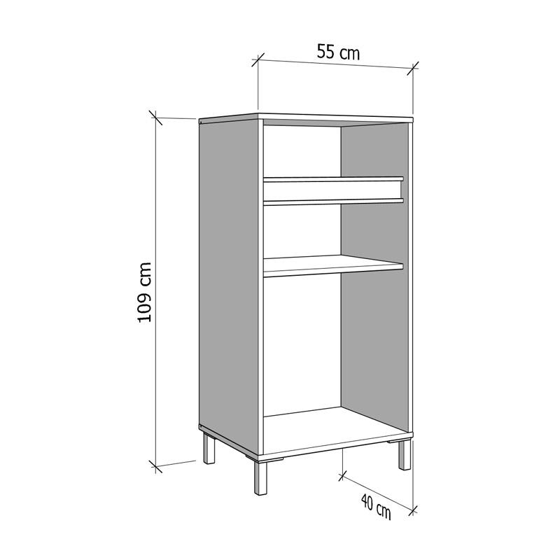 ΕΠΙΠΛΟ ΕΙΣΟΔΟΥ-ΧΩΛ ARRAN 1K1F CASHMERE ΧΡΩΜΑ 55x40x110εκ - Image 7