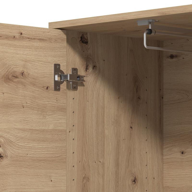 ΕΠΙΠΛΟ ΕΙΣΟΔΟΥ-ΧΩΛ ARRAN P1 OG ARTISAN OAK/ΜΑΥΡΟ ΜΑΤΤ ΧΡΩΜΑ 55x40x205εκ - Image 6