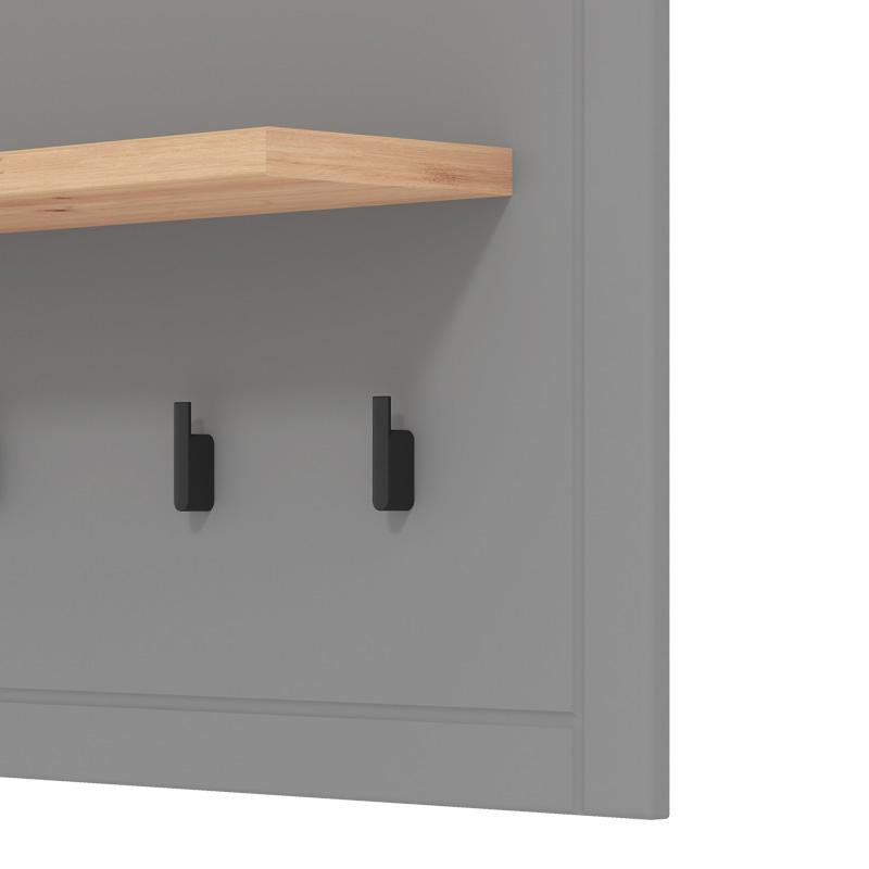 ΕΠΙΠΛΟ ΕΙΣΟΔΟΥ VALENCIA CIV ARTISAN OAΚ-ΓΚΡΙ ΜΑΤ 87x20x57εκ fxtr - Image 4