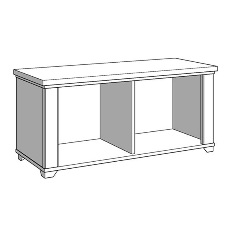 ΕΠΙΠΛΟ ΕΙΣΟΔΟΥ VALENCIA ΚΟΜ ΛΕΥΚΟ-ARTISAN OAΚ-ΛΕΥΚΟ ΜΑΤ 103,5x41x47,5εκ - Image 6