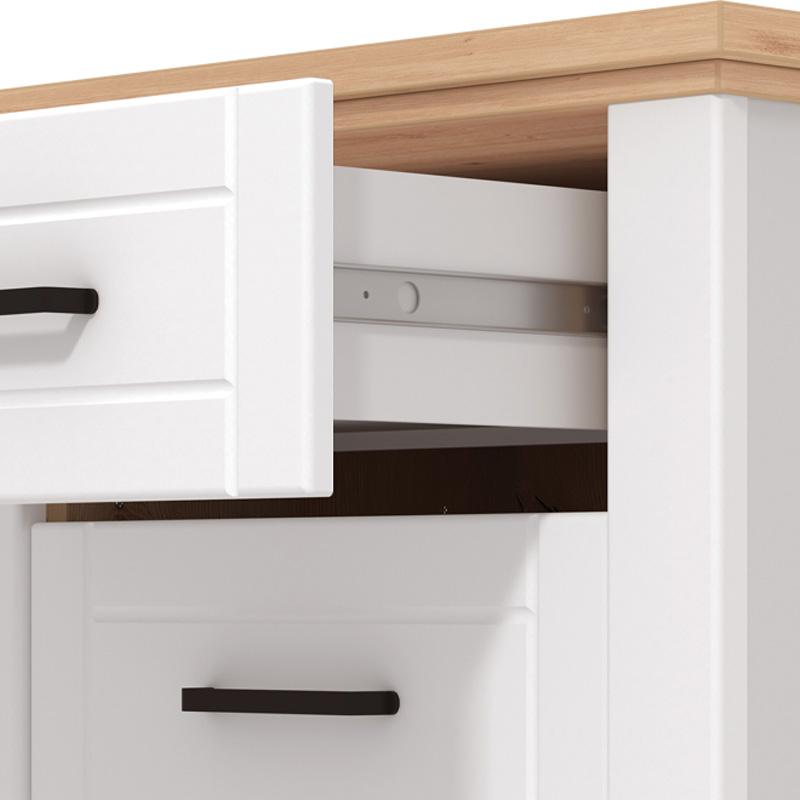 ΕΠΙΠΛΟ ΕΙΣΟΔΟΥ VALENCIA ΛΕΥΚΟ-ARTISAN OAΚ-ΛΕΥΚΟ ΜΑΤ ΧΡΩΜΑ 60,5x41x105εκ fxtr - Image 5