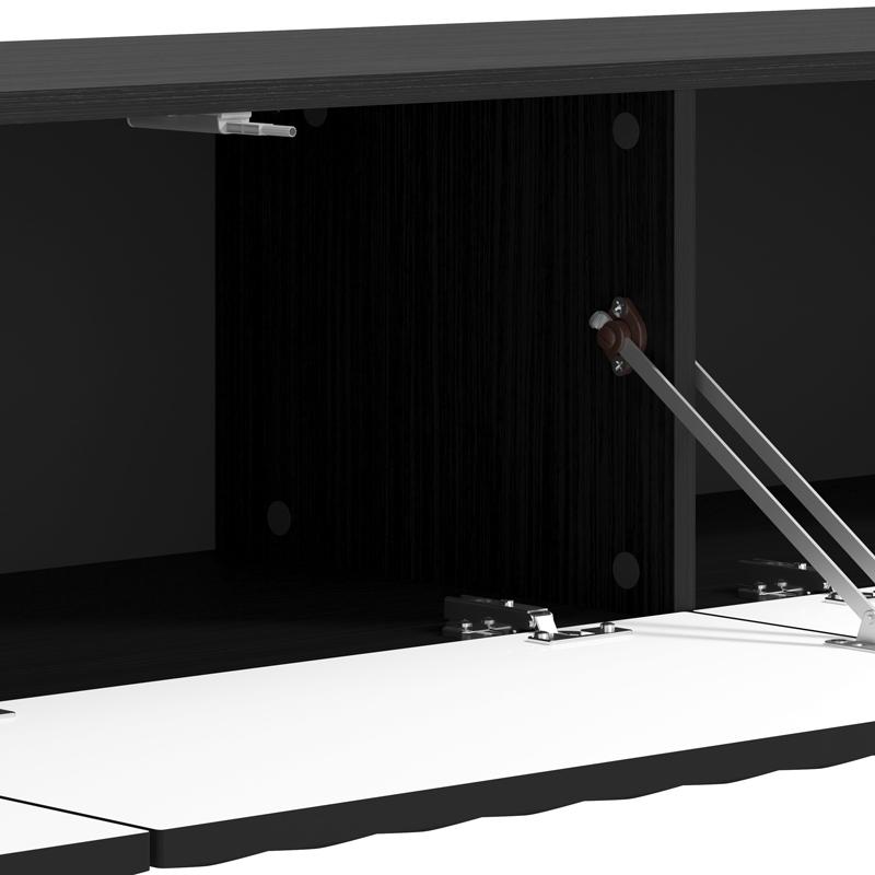 ΕΠΙΠΛΟ ΤΗΛΕΟΡΑΣΗΣ ANTIBES TV 192 3K3V ΜΑΥΡΟ ΟΑΚ/ΜΑΥΡΟ ΜΑΤΤ FOIL ΧΡΩΜΑ 192x42x32εκ - Image 5