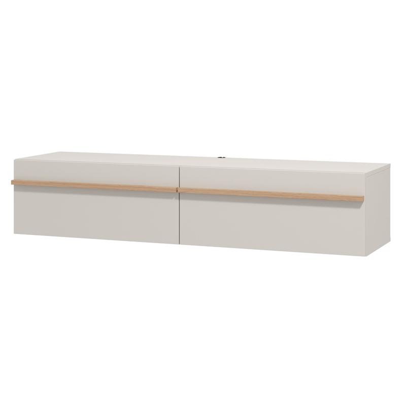 ΕΠΙΠΛΟ ΤΗΛΕΟΡΑΣΗΣ ARLES TV 154 2K2V CASHMERE/ARTISAN OAK ΧΡΩΜΑ 154x42x32εκ - Image 3