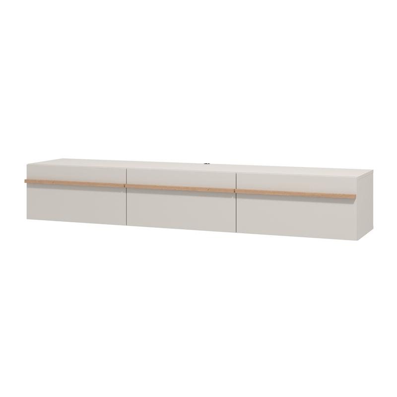 ΕΠΙΠΛΟ ΤΗΛΕΟΡΑΣΗΣ ARLES TV 192 3K3V CASHMERE/ARTISAN OAK ΧΡΩΜΑ 192x42x32εκ - Image 3