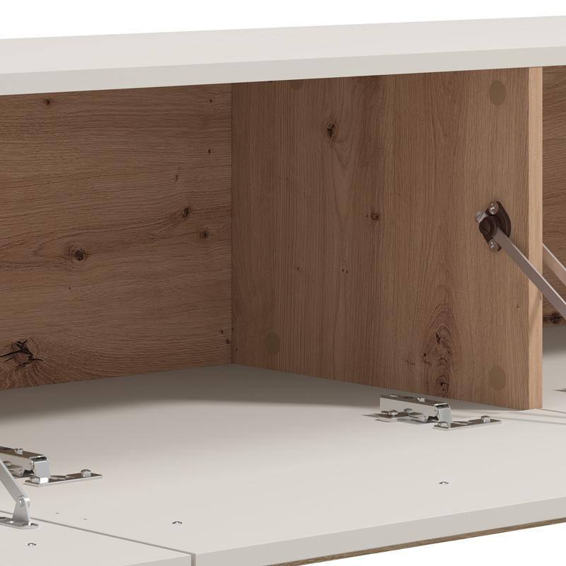 ΕΠΙΠΛΟ ΤΗΛΕΟΡΑΣΗΣ ARLES TV 192 3K3V CASHMERE/ARTISAN OAK ΧΡΩΜΑ 192x42x32εκ - Image 5
