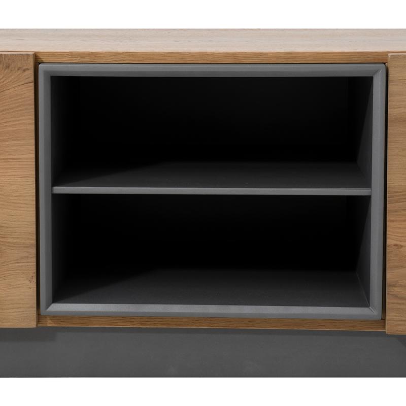 ΕΠΙΠΛΟ ΤΗΛΕΟΡΑΣΗΣ Malibu ΜΕ ΚΑΠΛΑΜΑ ΔΡΥΟΣ ΡΟΥΣΤΙΚ 180x41x49εκ - Image 8