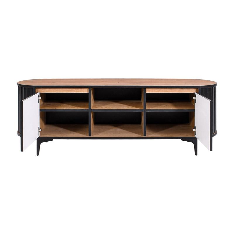 ΕΠΙΠΛΟ ΤΗΛΕΟΡΑΣΗΣ "Premium h53" RUSTIC OAK ΧΡΩΜΑ 160x45x53εκ - Image 3