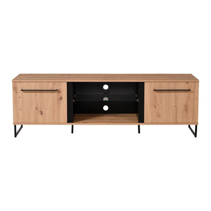 ΕΠΙΠΛΟ ΤΗΛΕΟΡΑΣΗΣ SARDINIA TV 170 ARTISAN OAK / ΜΑΥΡΟ 170,5x42x54εκ - Image 3