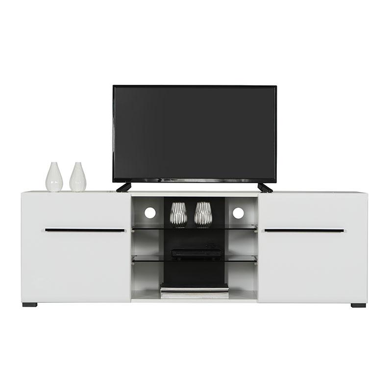 ΕΠΙΠΛΟ ΤΗΛΕΟΡΑΣΗΣ TRENTINO TV 150 ΛΕΥΚΟ-ΜΑΥΡΟ-ΛΕΥΚΗ ΛΑΚΑ 150x42x50εκ s.p.f - Image 5