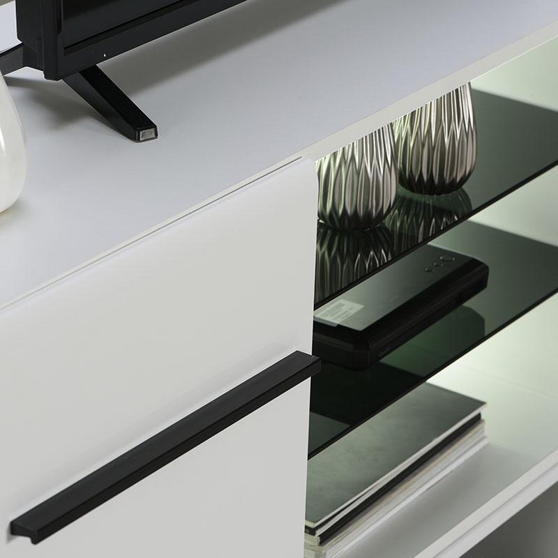 ΕΠΙΠΛΟ ΤΗΛΕΟΡΑΣΗΣ TRENTINO TV 150 ΛΕΥΚΟ-ΜΑΥΡΟ-ΛΕΥΚΗ ΛΑΚΑ 150x42x50εκ s.p.f - Image 6