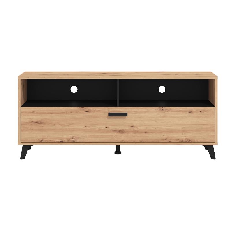 ΕΠΙΠΛΟ ΤΗΛΕΟΡΑΣΗΣ UMBRIA TV 140 ARTISAN-ΜΑΥΡΟ 137x40x57εκ - Image 3