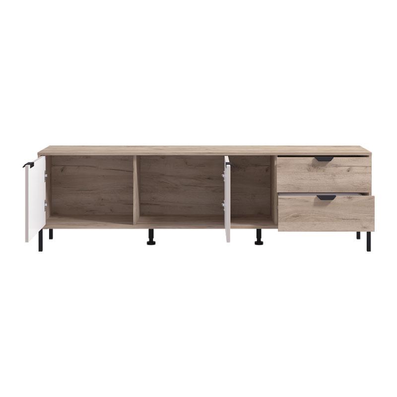 ΕΠΙΠΛΟ ΤΗΛΕΟΡΑΣΗΣ VANDEA 4K2F2V GREY OAK-CASHMERE 183x40x54εκ - Image 5