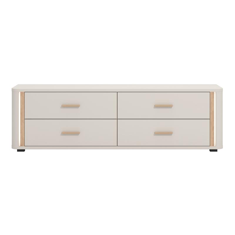 ΕΠΙΠΛΟ ΤΗΛΕΟΡΑΣΗΣ YORK 4F CASHMERE/ARTISAN OAK ΧΡΩΜΑ 177x40x52εκ - Image 3