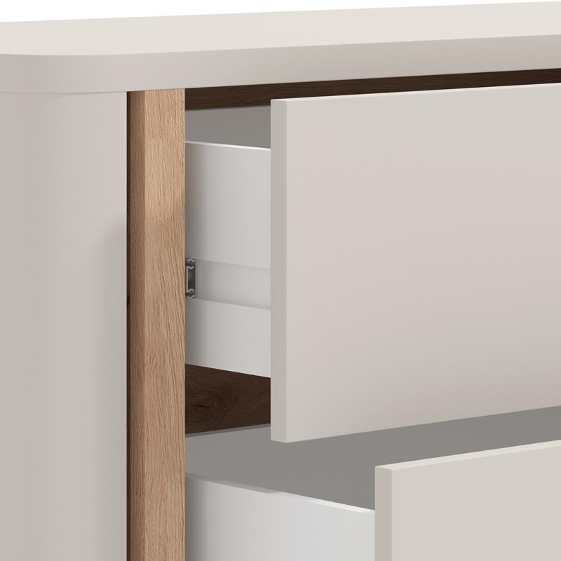 ΕΠΙΠΛΟ ΤΗΛΕΟΡΑΣΗΣ YORK 4F CASHMERE/ARTISAN OAK ΧΡΩΜΑ 177x40x52εκ - Image 5