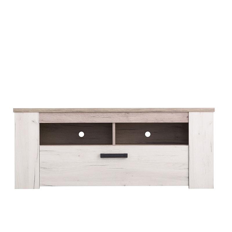 ΕΠΙΠΛΟ TV Kent 120 GREY OAK-WHITE OAK 122x43x49εκ - Image 3