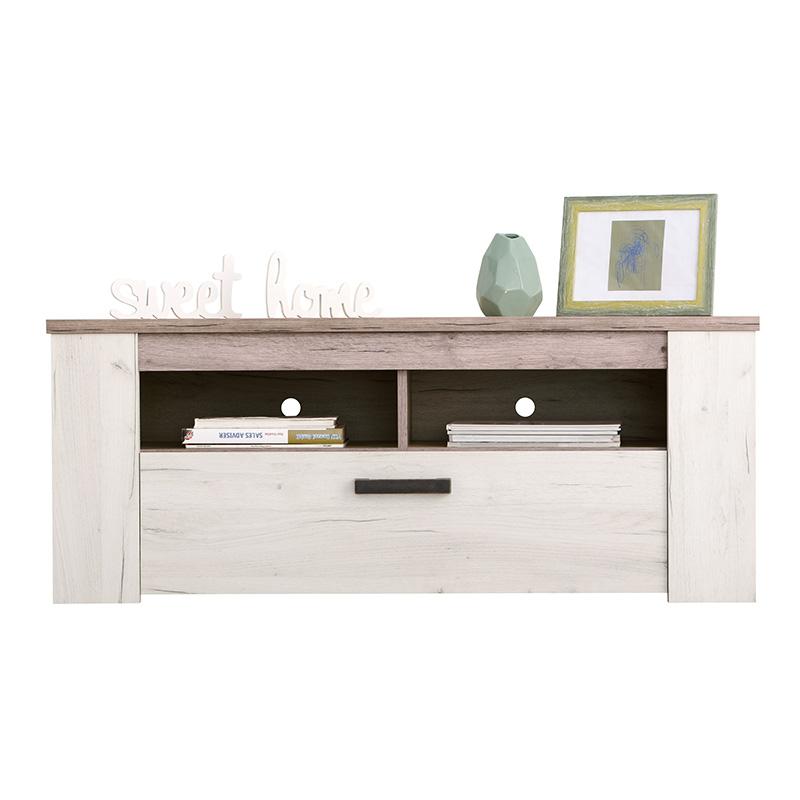 ΕΠΙΠΛΟ TV Kent 120 GREY OAK-WHITE OAK 122x43x49εκ - Image 4