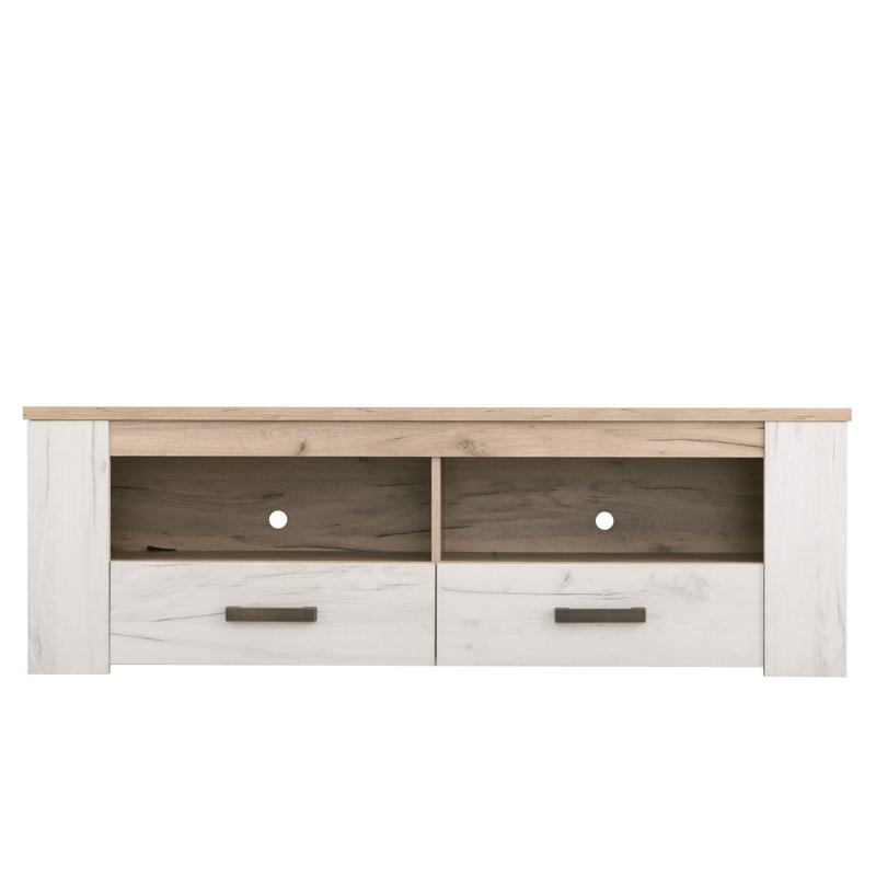 ΕΠΙΠΛΟ TV Kent 150 GREY OAK/WHITE OAK 151x43x49εκ knt - Image 3
