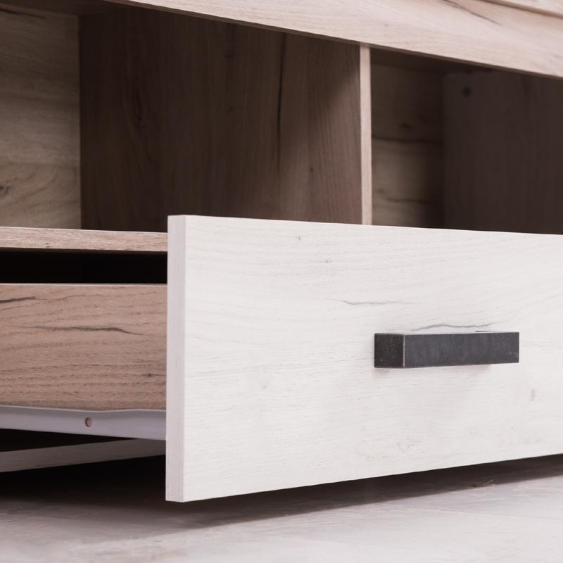 ΕΠΙΠΛΟ TV Kent 150 GREY OAK/WHITE OAK 151x43x49εκ knt - Image 5