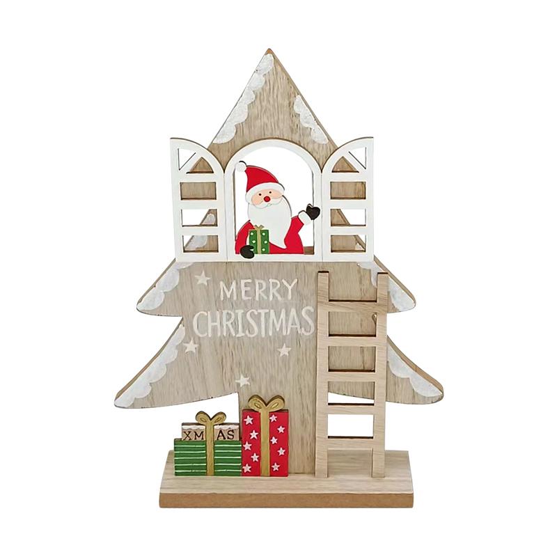 ΕΠΙΤΡΑΠΕΖΙΟ ΧΡΙΣΤΟΥΓΕΝΝΙΑΤΙΚΟ ΔΙΑΚΟΣΜΗΤΙΚΟ "Santas home" 17x4x25