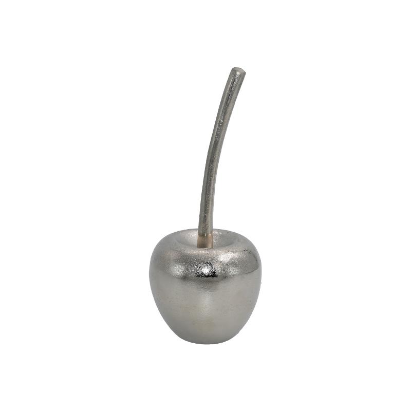 ΕΠΙΤΡΑΠΕΖΙΟ ΔΙΑΚΟΣΜΗΤΙΚΟ ΑΛΟΥΜΙΝΙΟΥ Cherry FL21105 ΑΣΗΜΙ ΧΡΩΜΑ 9x22εκ