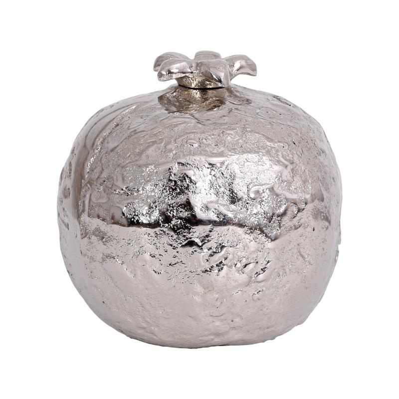 ΕΠΙΤΡΑΠΕΖΙΟ ΔΙΑΚΟΣΜΗΤΙΚΟ ΡΟΔΙ FL19918 ΑΣΗΜΙ ΧΡΩΜΑ 11x11εκ