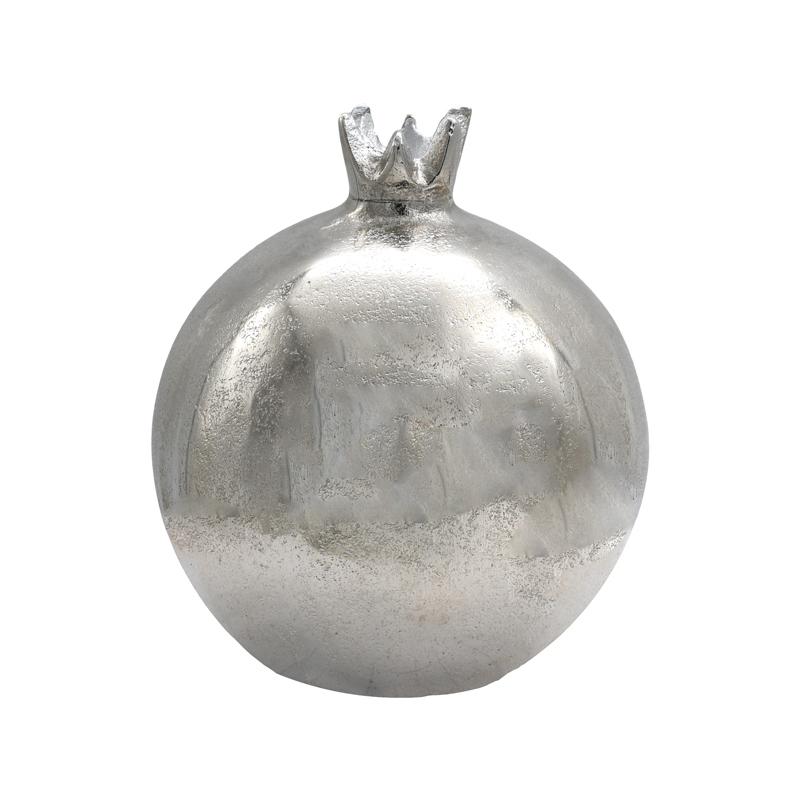 ΕΠΙΤΡΑΠΕΖΙΟ ΔΙΑΚΟΣΜΗΤΙΚΟ ΡΟΔΙ FL21111 ΑΣΗΜΙ ΧΡΩΜΑ 14x14εκ